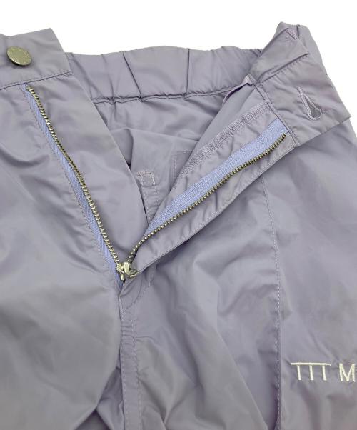 TTT MSW（ティー モダンストリートウェア）TTT MSW (ティー モダンストリートウェア) ナイロンパンツ パープル サイズ:Mの古着・服飾アイテム