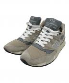 NEW BALANCEニューバランス）の古着「ローカットスニーカー」｜グレー