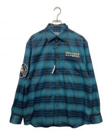 Hysteric Glamour×WIND AND SEA（ヒステリックグラマー×ウィンダンシー）の古着「長袖シャツ」｜グリーン