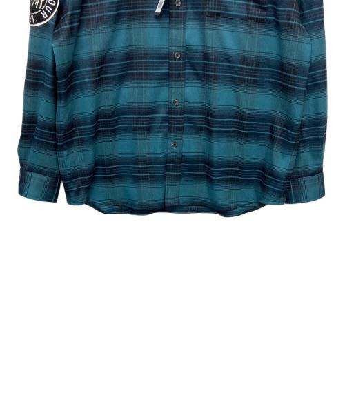 Hysteric Glamour（ヒステリックグラマー）Hysteric Glamour (ヒステリックグラマー) WIND AND SEA (ウィンダンシー) 長袖シャツ グリーン サイズ:Lの古着・服飾アイテム