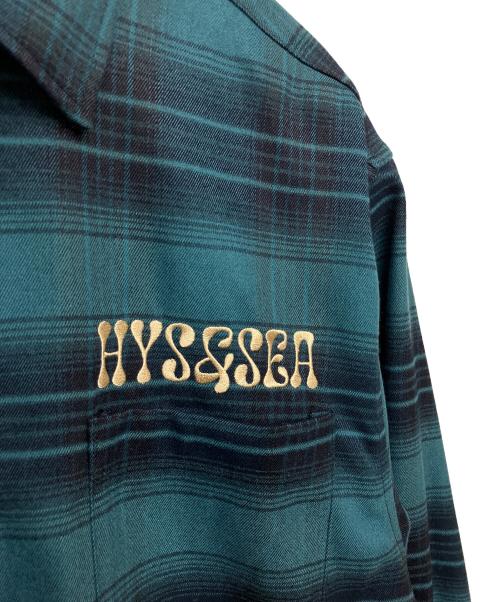 Hysteric Glamour（ヒステリックグラマー）Hysteric Glamour (ヒステリックグラマー) WIND AND SEA (ウィンダンシー) 長袖シャツ グリーン サイズ:Lの古着・服飾アイテム