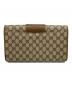 GUCCI (グッチ) OLD GUCCI ショルダーバッグ グレー×ブラウン：10000円