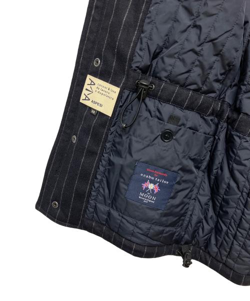 ASPESI（アスペジ）ASPESI (アスペジ) azabu tailor (アザブテーラー) ジップジャケット ネイビー サイズ:XSの古着・服飾アイテム