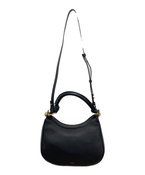 FURLA（フルラ）FURLA (フルラ) 2WAYショルダーバッグ ブラックの古着・服飾アイテム