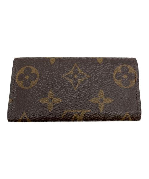 LOUIS VUITTON（ルイ ヴィトン）LOUIS VUITTON (ルイ ヴィトン) モノグラム ミュルティクレ 4 キーケース ブラウンの古着・服飾アイテム
