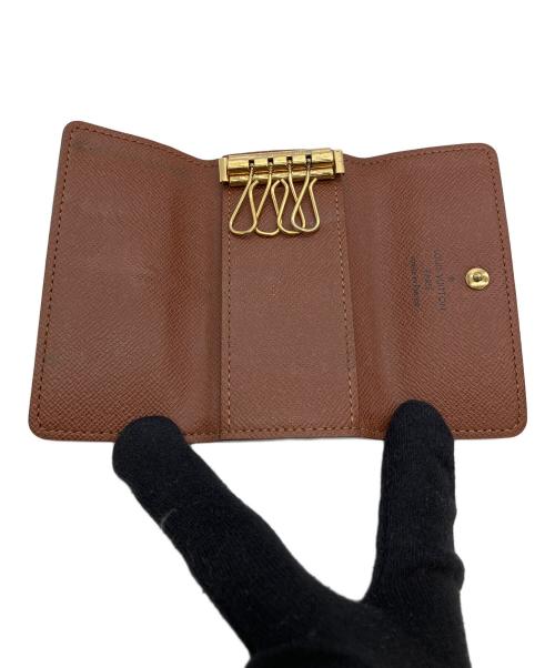 LOUIS VUITTON（ルイ ヴィトン）LOUIS VUITTON (ルイ ヴィトン) モノグラム ミュルティクレ 4 キーケース ブラウンの古着・服飾アイテム