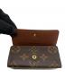 中古・古着 LOUIS VUITTON (ルイ ヴィトン) モノグラム ミュルティクレ 4 キーケース ブラウン：14000円