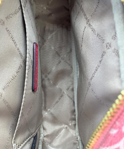 MICHAEL KORS（マイケル・コース）MICHAEL KORS (マイケル・コース) ショルダーバッグ ピンクの古着・服飾アイテム