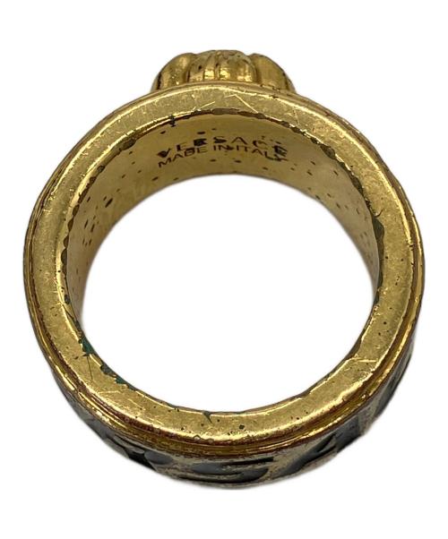 VERSACE（ヴェルサーチェ）VERSACE (ヴェルサーチェ) メデューサ　リング サイズ:16号の古着・服飾アイテム