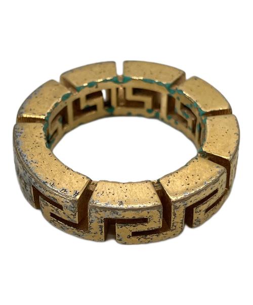 VERSACE（ヴェルサーチェ）VERSACE (ヴェルサーチェ) グレカリング サイズ:11号の古着・服飾アイテム