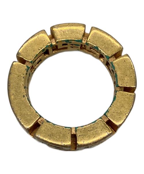 VERSACE（ヴェルサーチェ）VERSACE (ヴェルサーチェ) グレカリング サイズ:11号の古着・服飾アイテム