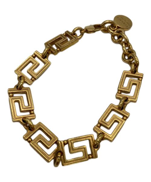 VERSACE（ヴェルサーチェ）VERSACE (ヴェルサーチェ) グレカブレスレットの古着・服飾アイテム