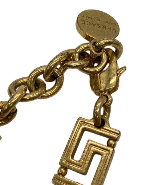 VERSACE（ヴェルサーチェ）VERSACE (ヴェルサーチェ) グレカブレスレットの古着・服飾アイテム