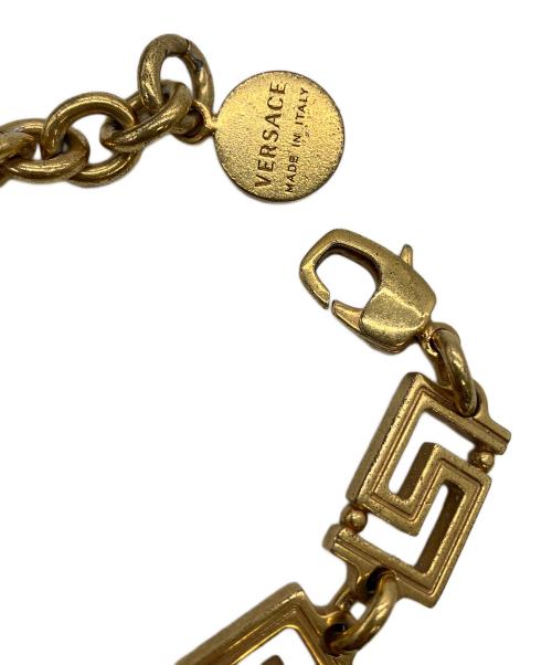 VERSACE（ヴェルサーチェ）VERSACE (ヴェルサーチェ) グレカブレスレットの古着・服飾アイテム