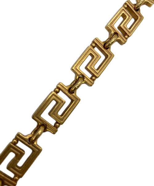 VERSACE（ヴェルサーチェ）VERSACE (ヴェルサーチェ) グレカブレスレットの古着・服飾アイテム