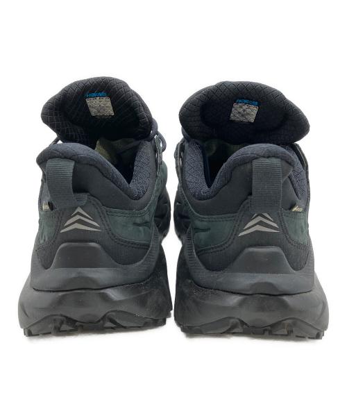 HOKAONEONE（ホカオネオネ）HOKAONEONE (ホカオネオネ) KAHA2 LOW GTX  ブラック×グリーン サイズ:27.5㎝の古着・服飾アイテム