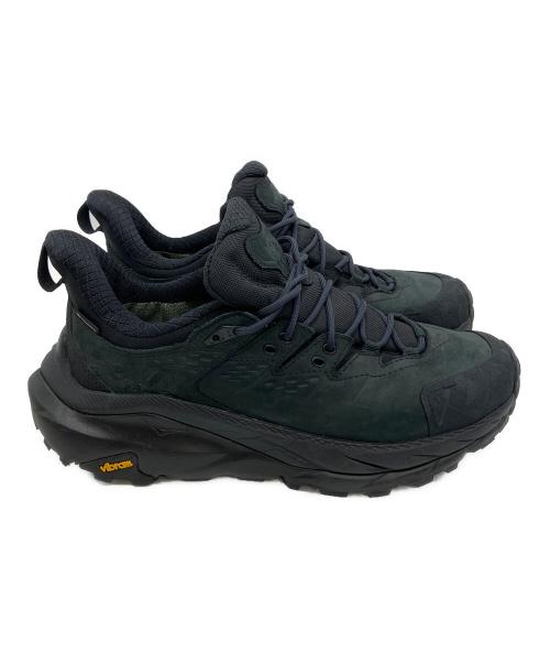 HOKAONEONE（ホカオネオネ）HOKAONEONE (ホカオネオネ) KAHA2 LOW GTX  ブラック×グリーン サイズ:27.5㎝の古着・服飾アイテム
