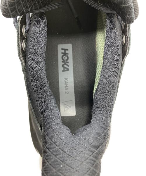 HOKAONEONE（ホカオネオネ）HOKAONEONE (ホカオネオネ) KAHA2 LOW GTX  ブラック×グリーン サイズ:27.5㎝の古着・服飾アイテム