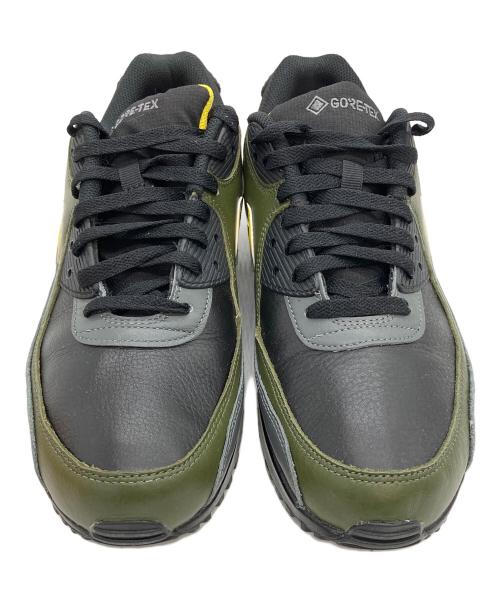 NIKE（ナイキ）NIKE (ナイキ) Air Max 90 GORE-TEX Cargo Khaki ブラック×イエロー サイズ:28cmの古着・服飾アイテム