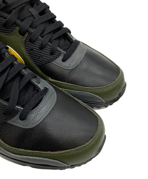 NIKE（ナイキ）NIKE (ナイキ) Air Max 90 GORE-TEX Cargo Khaki ブラック×イエロー サイズ:28cmの古着・服飾アイテム