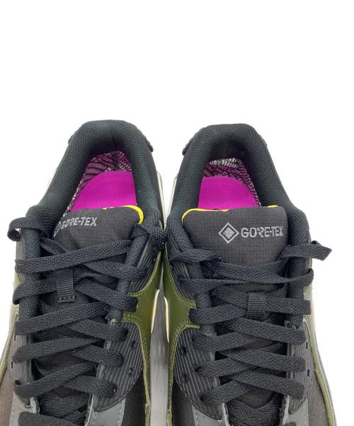 NIKE（ナイキ）NIKE (ナイキ) Air Max 90 GORE-TEX Cargo Khaki ブラック×イエロー サイズ:28cmの古着・服飾アイテム