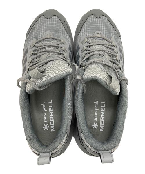 MERRELL（メレル）MERRELL (メレル) Snow peak (スノーピーク) Moab Speed 2 GORE-TEX SP グレー サイズ:27.5cmの古着・服飾アイテム