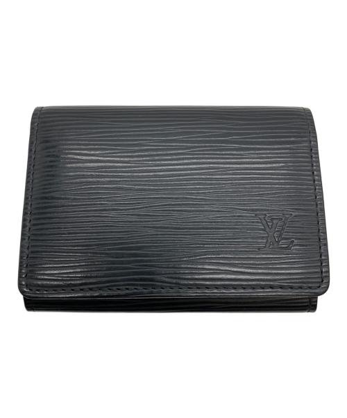 LOUIS VUITTON（ルイ ヴィトン）LOUIS VUITTON (ルイ ヴィトン) エピ カードケース ブラックの古着・服飾アイテム