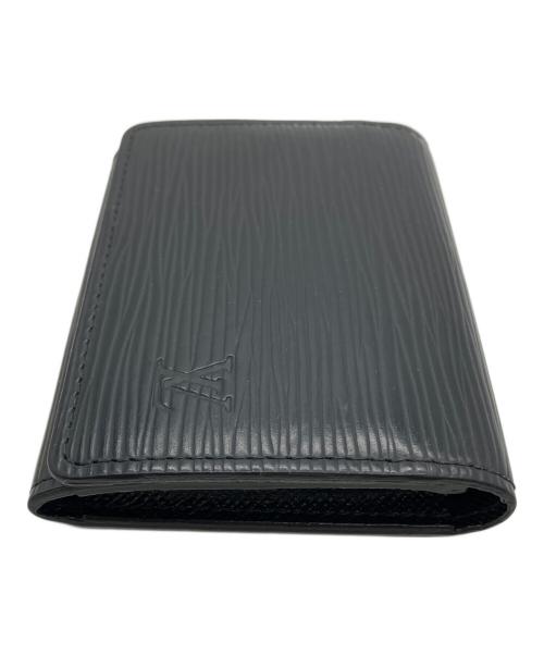 LOUIS VUITTON（ルイ ヴィトン）LOUIS VUITTON (ルイ ヴィトン) エピ カードケース ブラックの古着・服飾アイテム