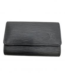 LOUIS VUITTON（ルイ ヴィトン）の古着「エピ キーケース ミュルティクレ6 キーケース」｜ブラック