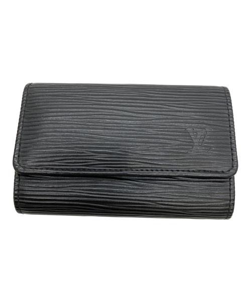 LOUIS VUITTON（ルイ ヴィトン）LOUIS VUITTON (ルイ ヴィトン) エピ キーケース ミュルティクレ6 キーケース ブラックの古着・服飾アイテム