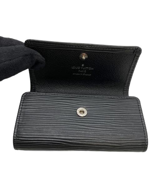 LOUIS VUITTON（ルイ ヴィトン）LOUIS VUITTON (ルイ ヴィトン) エピ キーケース ミュルティクレ6 キーケース ブラックの古着・服飾アイテム