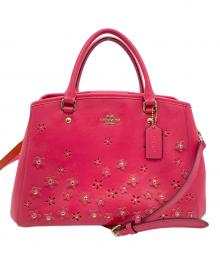 COACH（コーチ）の古着「2WAYバッグ」｜ピンク