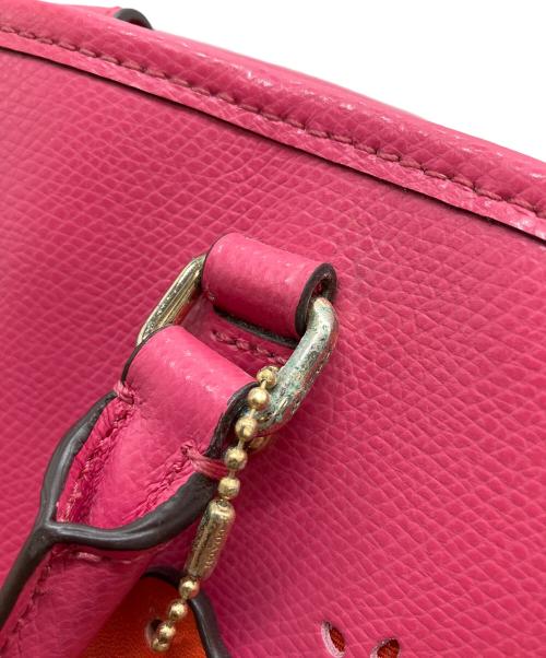 COACH（コーチ）COACH (コーチ) 2WAYバッグ ピンクの古着・服飾アイテム