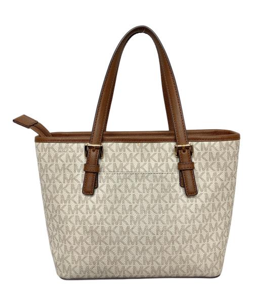 MICHAEL KORS（マイケル・コース）MICHAEL KORS (マイケル・コース) ハンドバッグ ブラウンの古着・服飾アイテム