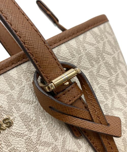 MICHAEL KORS（マイケル・コース）MICHAEL KORS (マイケル・コース) ハンドバッグ ブラウンの古着・服飾アイテム