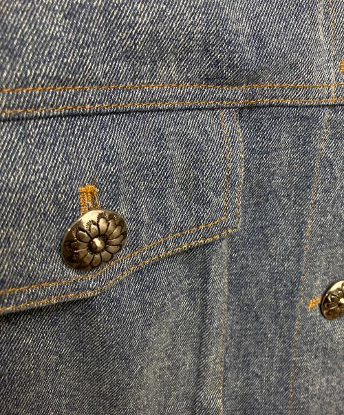 SUMI STYLE（スミ スタイル）SUMI STYLE (スミ スタイル) 動物切替デニムジャケット ネイビー サイズ:FREEの古着・服飾アイテム