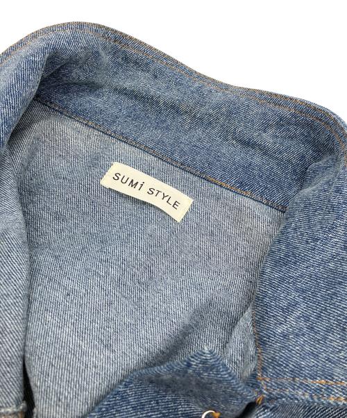 SUMI STYLE（スミ スタイル）SUMI STYLE (スミ スタイル) 動物切替デニムジャケット ネイビー サイズ:FREEの古着・服飾アイテム
