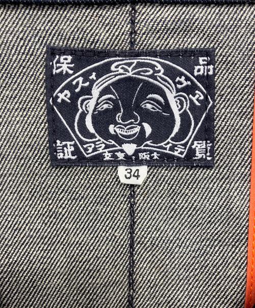 EVISU（エヴィス）EVISU (エヴィス) デニムジャケット ネイビー サイズ:S (34)の古着・服飾アイテム