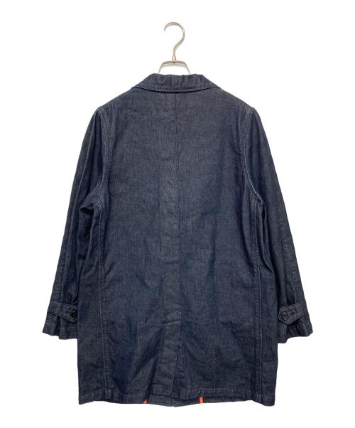 EVISU（エヴィス）EVISU (エヴィス) デニムジャケット ネイビー サイズ:S (34)の古着・服飾アイテム
