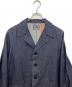 EVISU (エヴィス) デニムジャケット ネイビー サイズ:S (34)：10000円