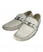 LOUIS VUITTONルイ ヴィトン）の古着「ドライビングシューズ」｜ホワイト