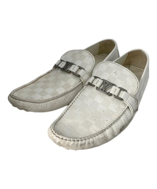 LOUIS VUITTON（ルイ ヴィトン）LOUIS VUITTON (ルイ ヴィトン) ドライビングシューズ ホワイト サイズ:29cmの古着・服飾アイテム