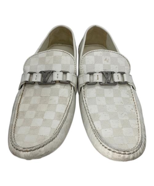 LOUIS VUITTON（ルイ ヴィトン）LOUIS VUITTON (ルイ ヴィトン) ドライビングシューズ ホワイト サイズ:29cmの古着・服飾アイテム