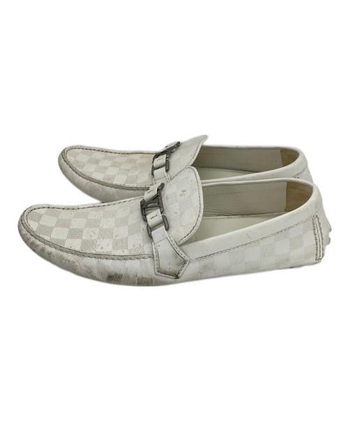 LOUIS VUITTON（ルイ ヴィトン）LOUIS VUITTON (ルイ ヴィトン) ドライビングシューズ ホワイト サイズ:29cmの古着・服飾アイテム