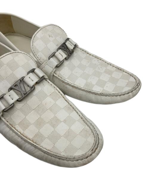 LOUIS VUITTON（ルイ ヴィトン）LOUIS VUITTON (ルイ ヴィトン) ドライビングシューズ ホワイト サイズ:29cmの古着・服飾アイテム