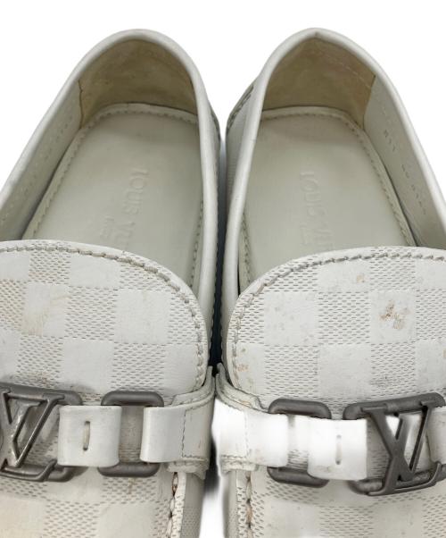 LOUIS VUITTON（ルイ ヴィトン）LOUIS VUITTON (ルイ ヴィトン) ドライビングシューズ ホワイト サイズ:29cmの古着・服飾アイテム