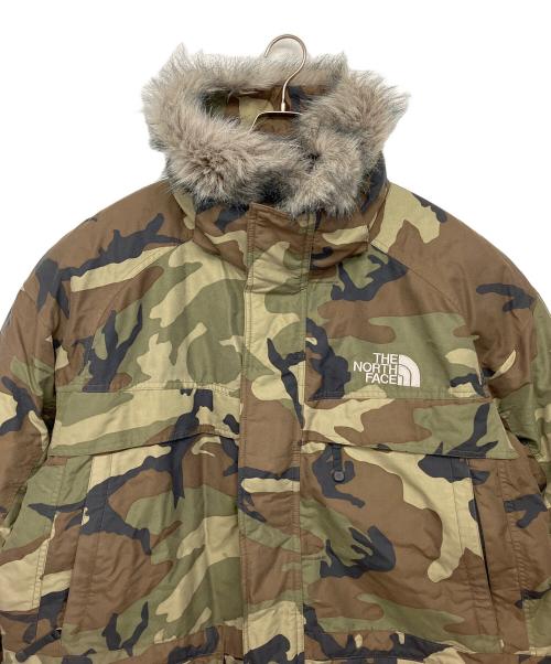 THE NORTH FACE（ザ ノース フェイス）THE NORTH FACE (ザ ノース フェイス) ダウンジャケット カーキ×ブラウン サイズ:不明の古着・服飾アイテム