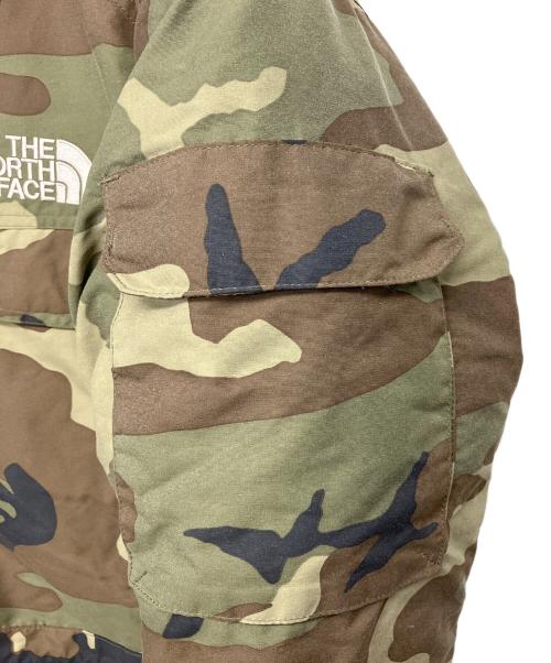 THE NORTH FACE（ザ ノース フェイス）THE NORTH FACE (ザ ノース フェイス) ダウンジャケット カーキ×ブラウン サイズ:不明の古着・服飾アイテム