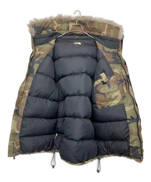 THE NORTH FACE（ザ ノース フェイス）THE NORTH FACE (ザ ノース フェイス) ダウンジャケット カーキ×ブラウン サイズ:不明の古着・服飾アイテム