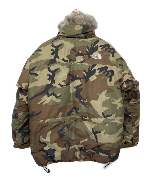 THE NORTH FACE（ザ ノース フェイス）THE NORTH FACE (ザ ノース フェイス) ダウンジャケット カーキ×ブラウン サイズ:不明の古着・服飾アイテム